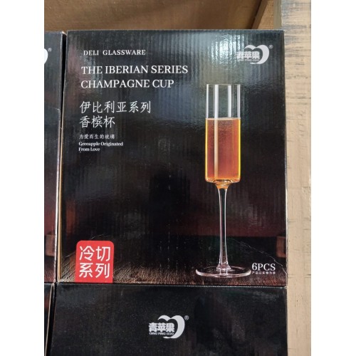 Lot de 6 flûtes à champagne classic 2