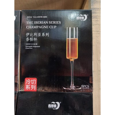 Lot de 6 flûtes à champagne classic