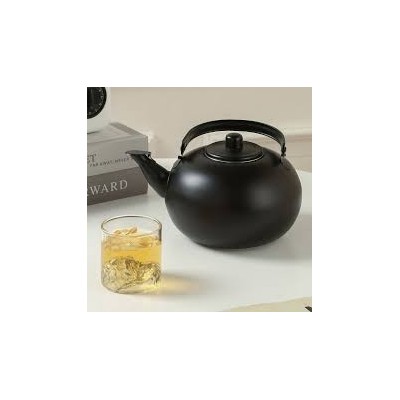 théière en acier inoxydable bouilloire avec infuseur amovible 1.2L