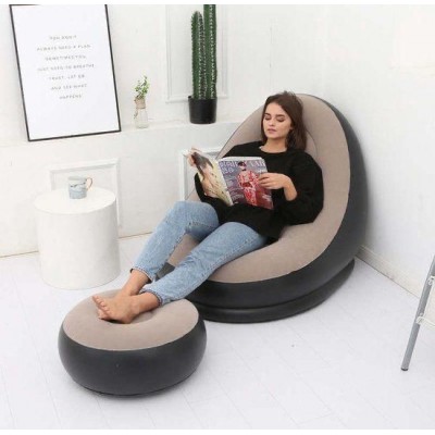 Fauteuil Et Pouf Gonflable Confortable pompe offert