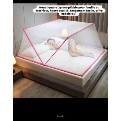 Moustiquaire Portable pliable  3 places