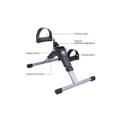Mini  Vélo Pliable Pour Fitness GYM,réglable pour jambe et bras