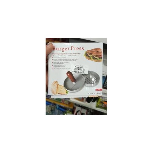 Presse à hamburger antiadhésive en fonte d'aluminium