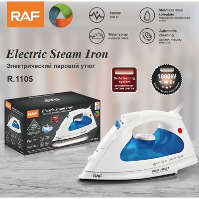 Fer à vapeur électrique  2 en 1, Machine à repasser à semelles sèches et humides