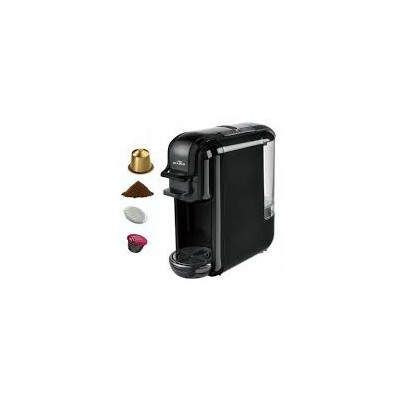 Machine à café 19 bars 4 EN 1  capsules & café moulu