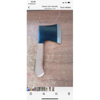 COUTEAU  , Hache  Couteau de boucher