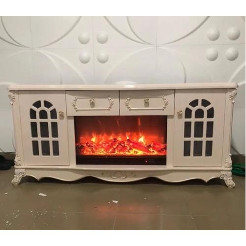 Meuble Élégant avec Cheminée Électrique Intégrée – Design Moderne et Ambiance Chaleureuse 2