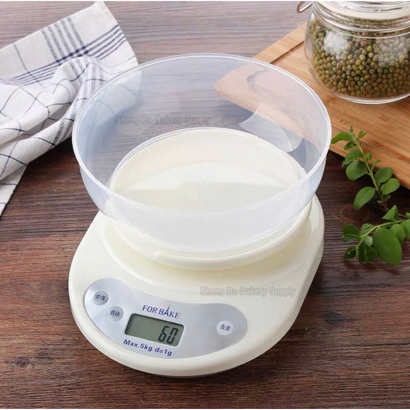 Balance Cuisine avec Bol 5kg/1g