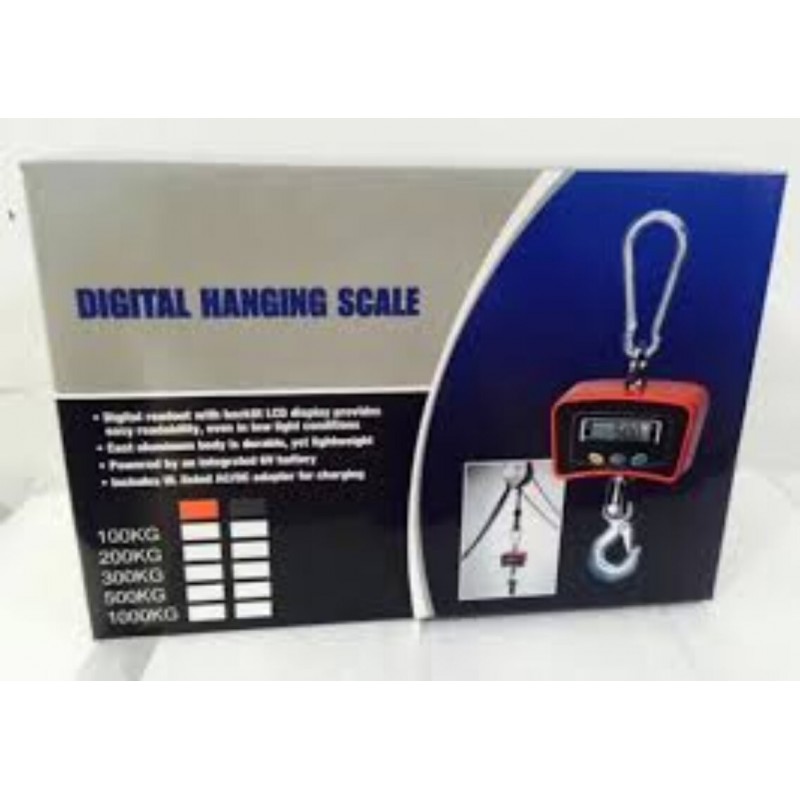 Balance de Grue Numérique Portable avec Crochet LCD  500 kg