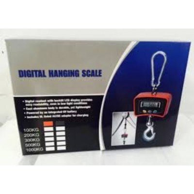 Balance de Grue Numérique Portable avec Crochet LCD  500 kg