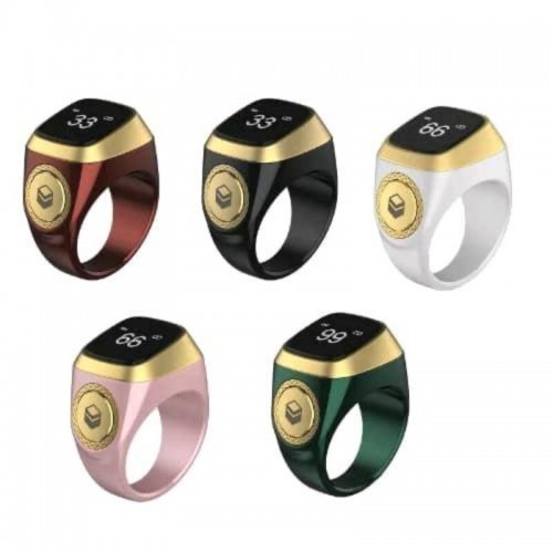 Bague intelligente pour zikr et tasbih et rappels de temps de prières