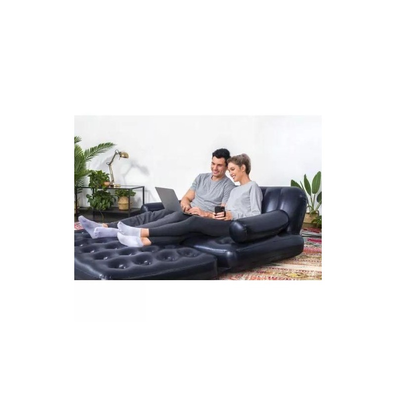 Matelas  Canapé-lit gonflable confortable 5 en 1, pliable