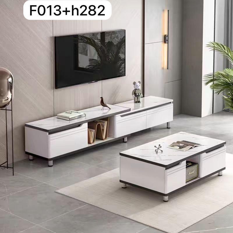 Meuble TV de salon avec Table basse 2 pièces