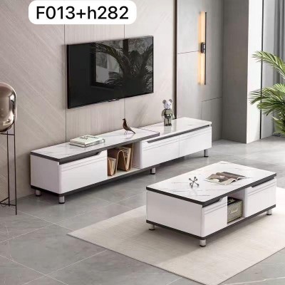 Meuble TV de salon avec Table basse 2 pièces