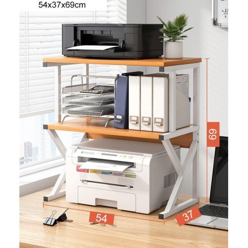 Meuble  À 3 Niveaux Petite Étagère  De Bureau