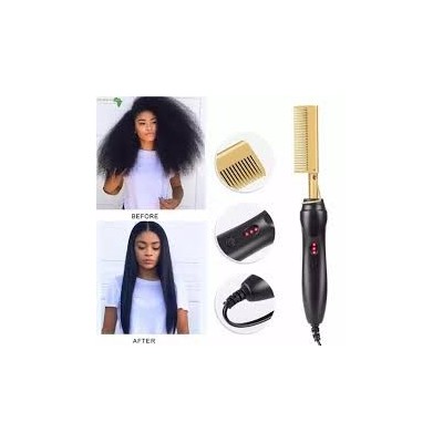 Peigne chauffant électrique pour cheveux
