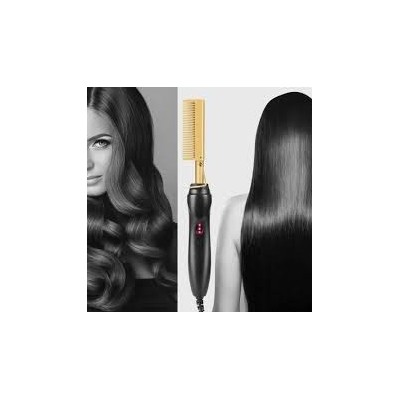 Peigne chauffant électrique pour cheveux