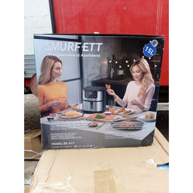 friteuse sans huile 15 Litres  Écran tactile