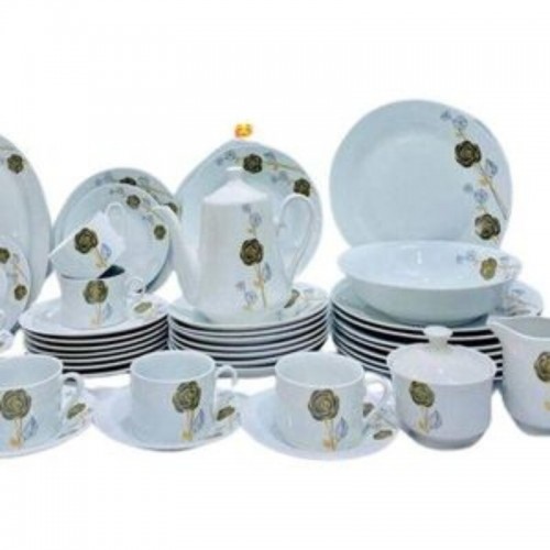 47 pièces Service de table porcelaine 2