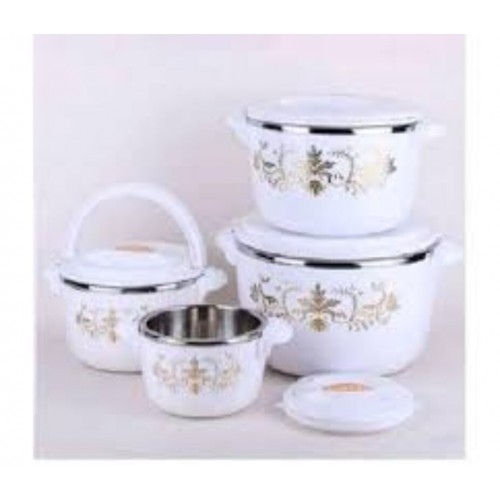 4 bols isothermique  24h intérieur INOX 2