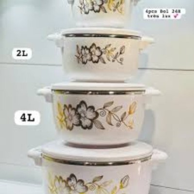 4 bols isothermique  24h intérieur INOX