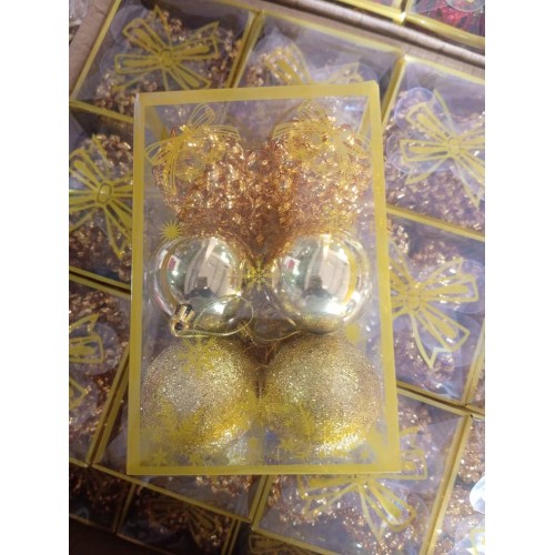 Boules de Décoration Noël 12pcs 2