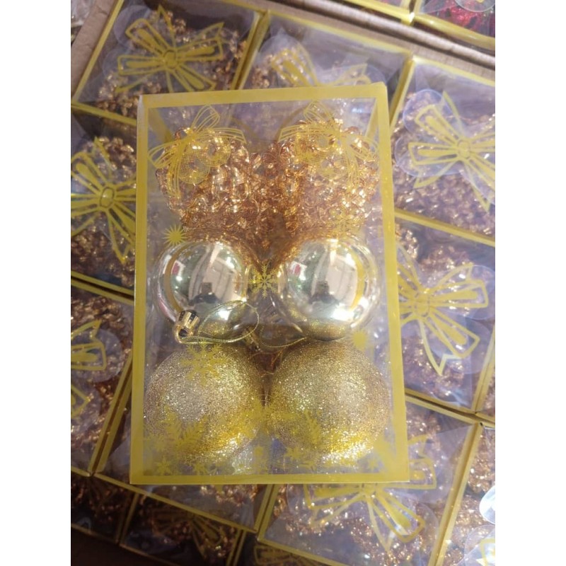 Boules de Décoration Noël 12pcs