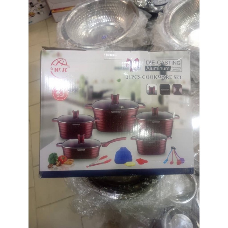 Ensemble  ustensile de cuisine en granit  21 pièces qualité supérieure