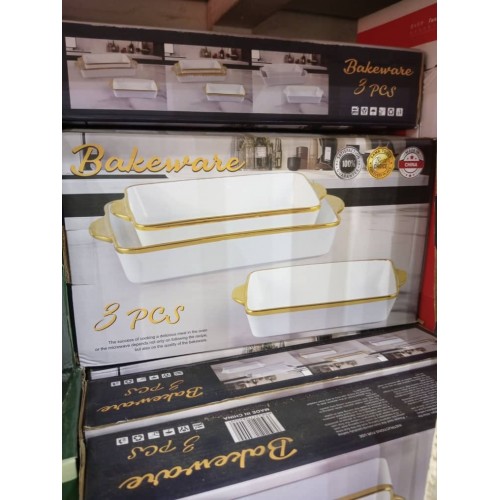 3 Soupières de cuisson en céramique de luxe résistant à la chaleur 2