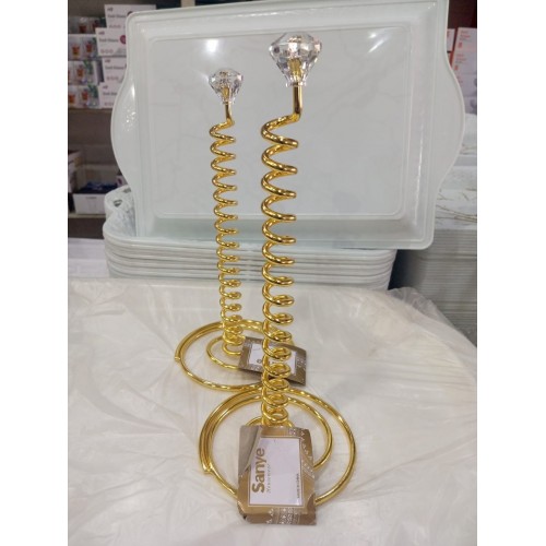 Support de mouchoirs doré 2