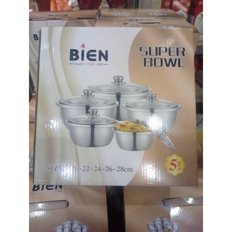 Ensemble série bols En INOX 4 pièces