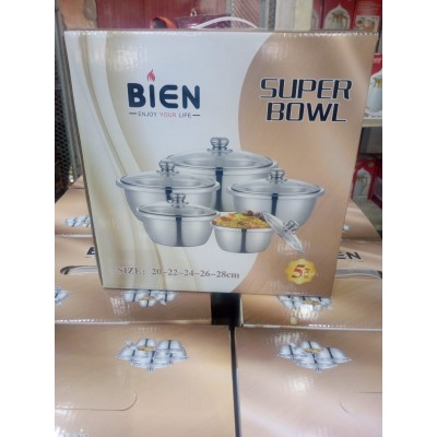 Ensemble série bols En INOX 4 pièces