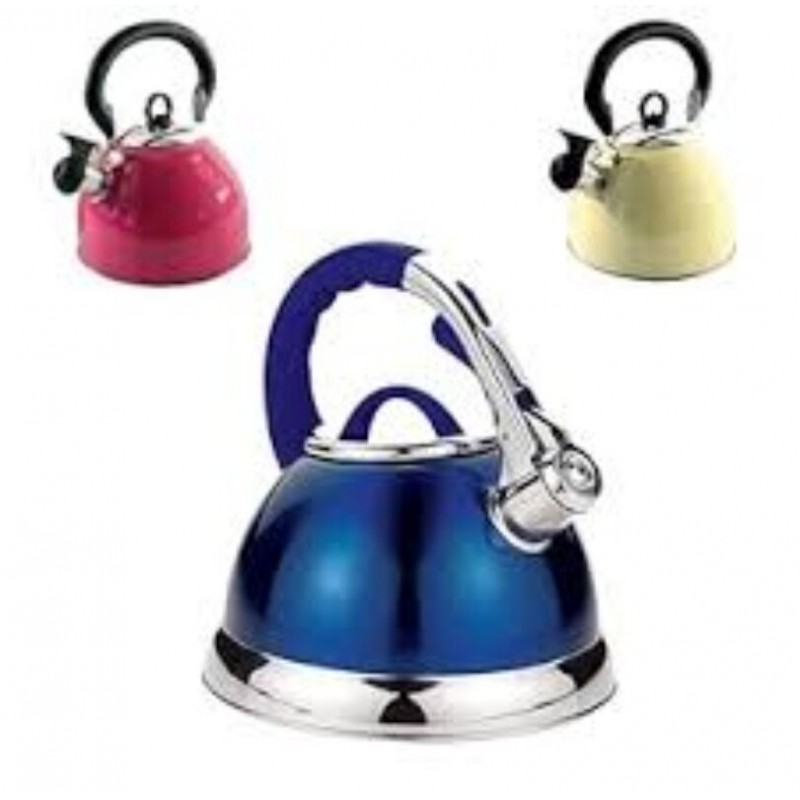 Bouilloire Siffleur 3 Litres  en Acier Inoxydable  qualité