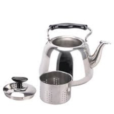 Bouilloire sifflante  inoxydable avec filtre à thé 3L