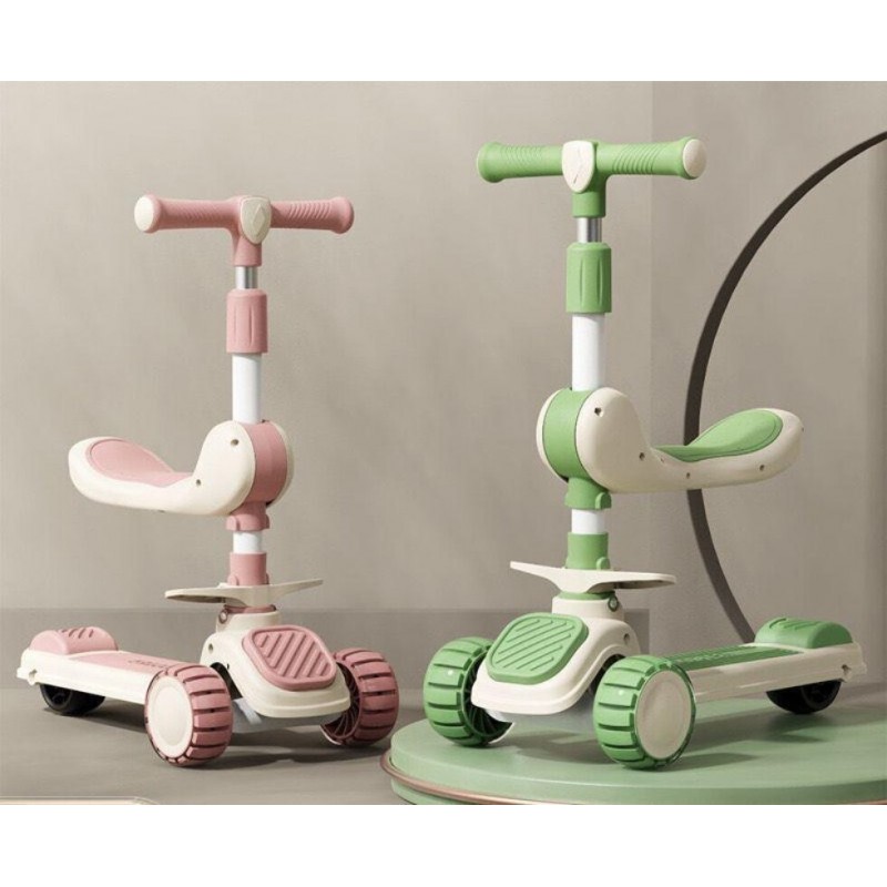 Trottinette avec Lumières pour enfants de 3 à 8 Ans