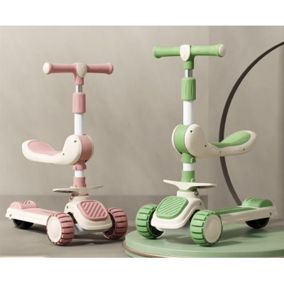 Trottinette avec Lumières pour enfants de 3 à 8 Ans