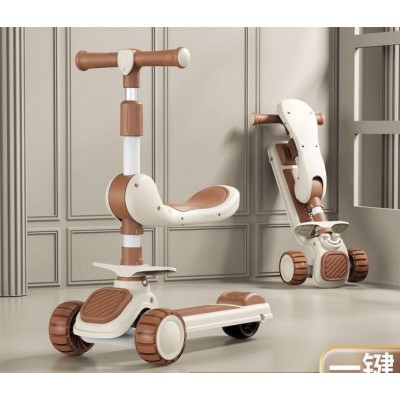 Trottinette avec Lumières pour enfants de 3 à 8 Ans