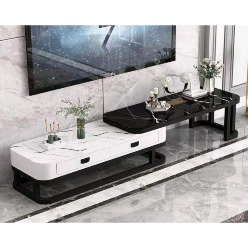 Meuble TV simple et créatif pour salon 1.60M