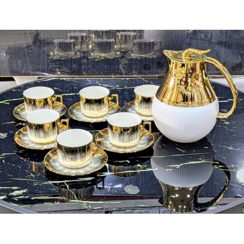 13 Pièces  Ensemble soucoupe et Thermos de VIP 2