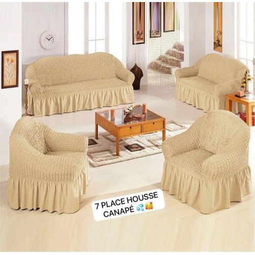 Ensemble  Housse de fauteuil luxe 7 places 2