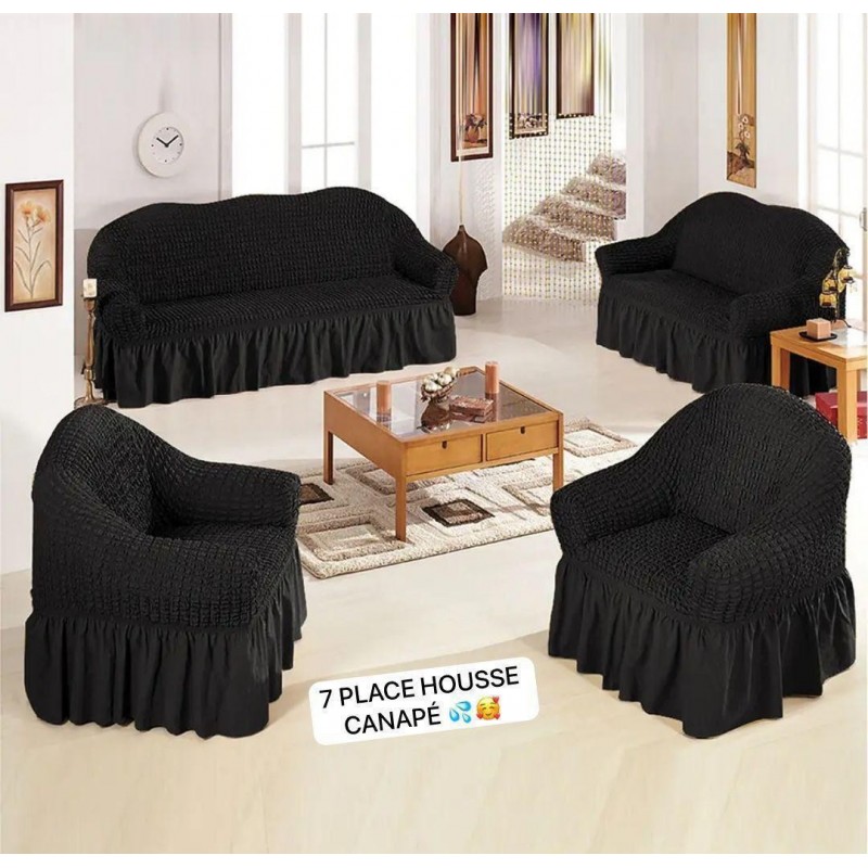 Ensemble  Housse de fauteuil luxe 7 places