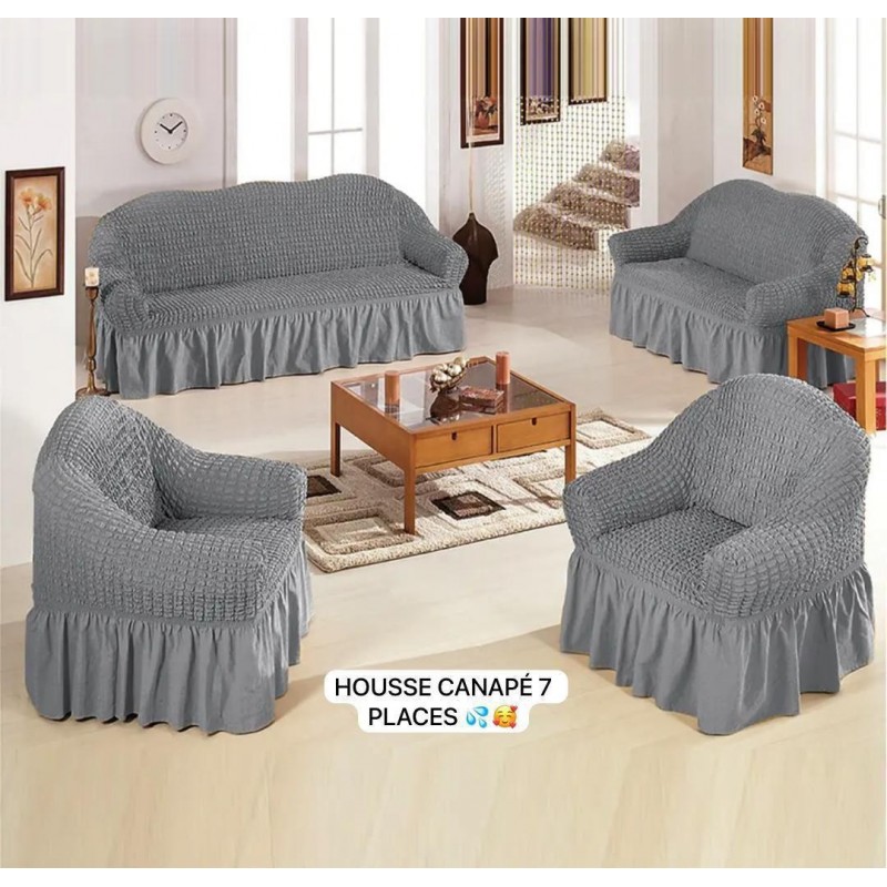 Ensemble  Housse de fauteuil luxe 7 places
