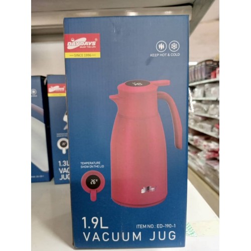 Thermos 1,9 L avec Affichage Température – Chaud ou Froid, Toujours Parfait ! 2