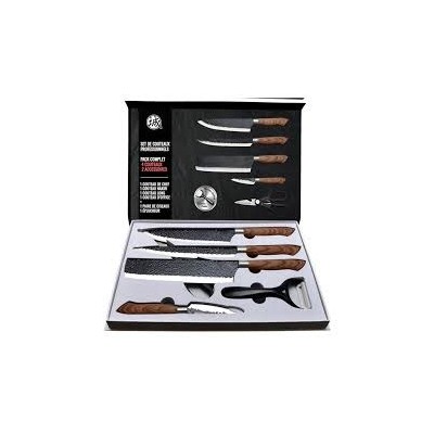 Coffret de Couteaux de cuisine  en acier inoxydable