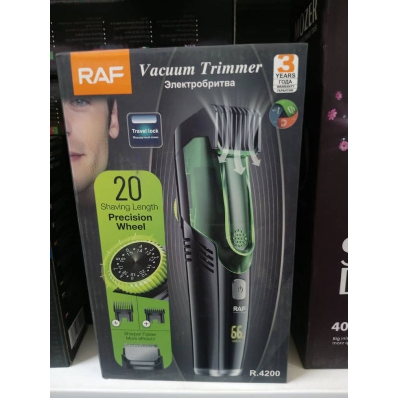 Tondeuse à Cheveux – Rasoir à Barbe Sous Vide, 20 Réglages et Autonomie de 90 Minutes