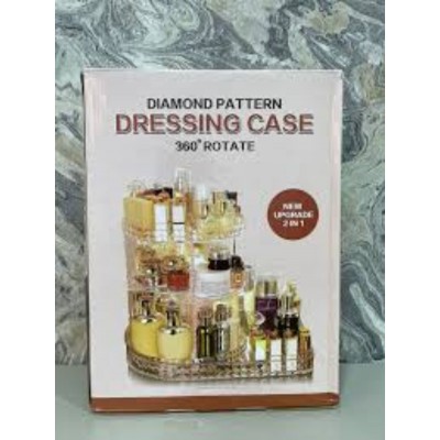 Organisateur de Maquillage Rotatif 360° Transparent  - Acrylique