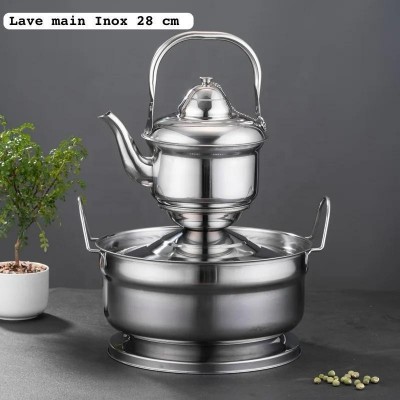 Lavabo traditionnel - lave main en INOX 28cm