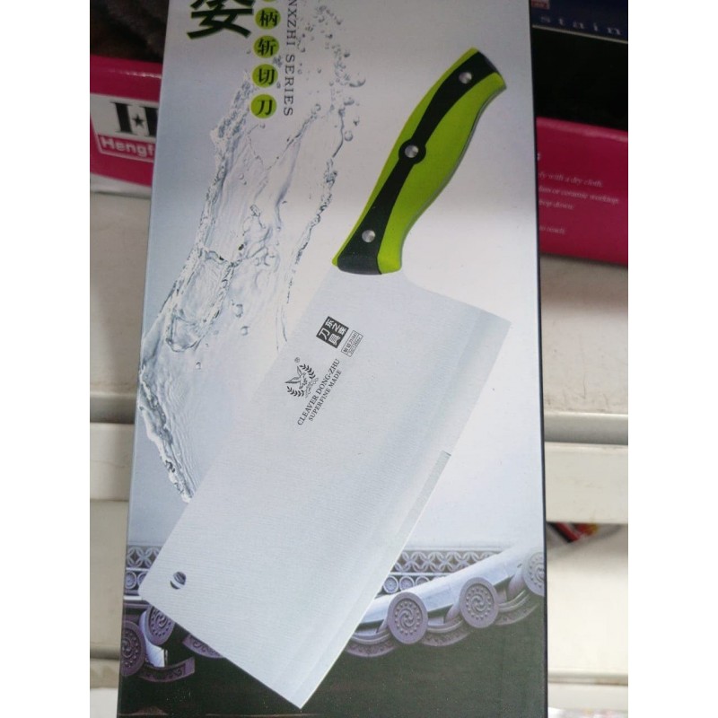 Couteau de Boucher Professionnel - Lame Acier Inoxydable 25 cm & Manche  Ergonomique