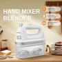 Mixeur multifonctions 4-en-1 – Blender, hachoir, moulin à épices et extracteur de jus