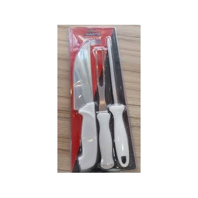 Ensemble de couteaux  Master Professional – Couteau à découper, fourchette à viande & fusil à aiguiser